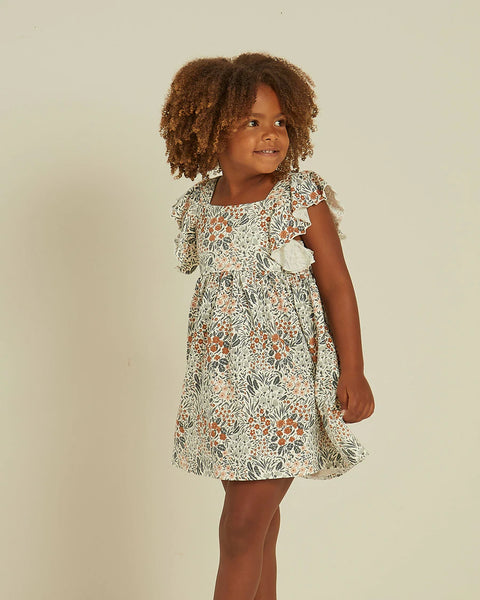 Rylee & Cru Mariposa Dress in Flower Field