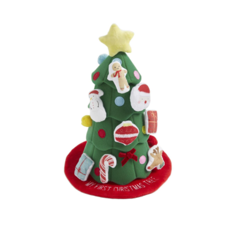 Mud Pie White Tree Ornament | Velvet