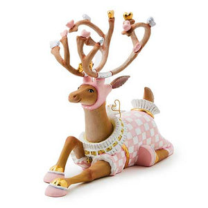 Patience Brewster Dash Away Sitting Cupid Reindeer Figure