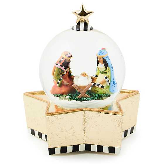 Patience Brewster Nativity Snow Globe