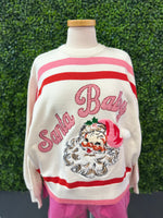 Santa Baby Stripe Sweater