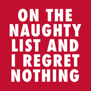 Naughty List Napkin