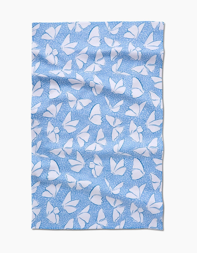 Fly Away Butterfly Tea Towel