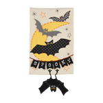 Bats Dangle Leg Towel