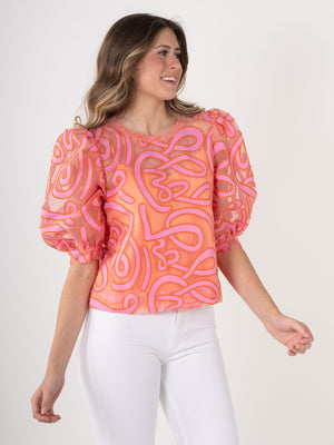 Bella Top Joy Coral