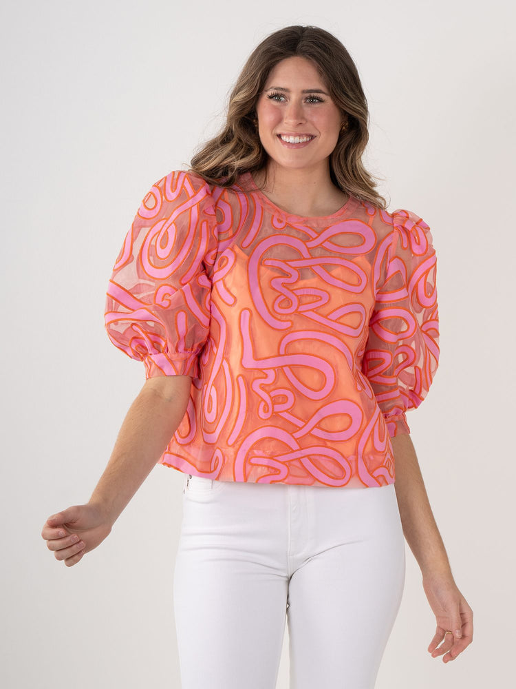 Bella Top Joy Coral