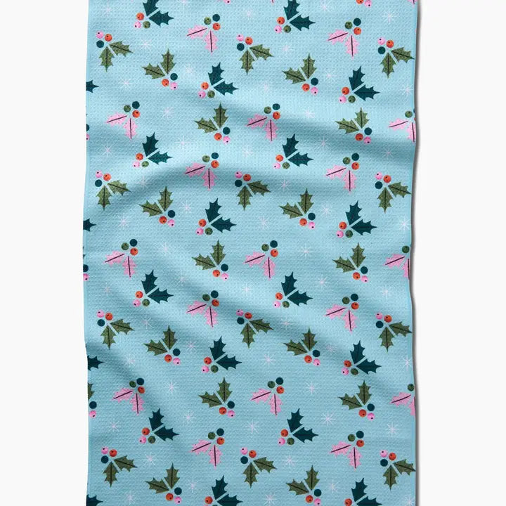 Berries Mint Kitchen Tea Towel