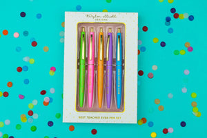 Best Teacher Ever Pen Set - Eden Lifestyle