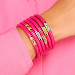 BuDhaGirl Three Kings All Weather Bangles - Epic Pink