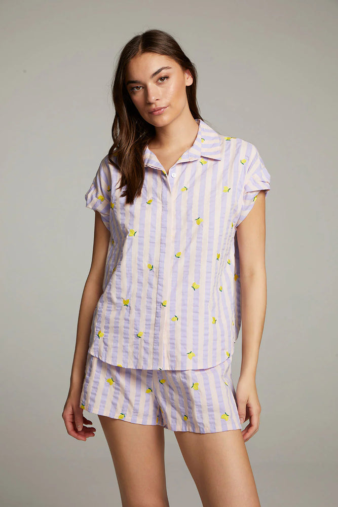 Allover Lemons Shirt - Eden Lifestyle