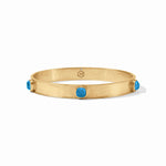 Catalina Stone Bangle Iridescent London Blue