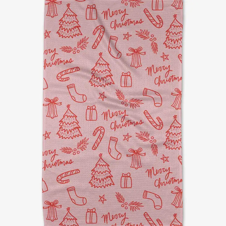 Pink Kitchen Towels + Dish Towels