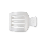 Coconut White Medium Flat Square Clip