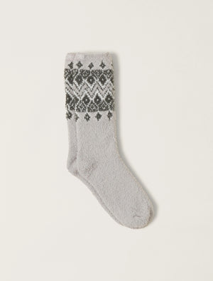 CozyChic® Fair Isle Socks