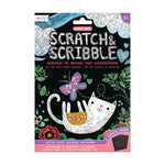 Cutie Cats Scratch and Scribble Mini Scratch Art Kit