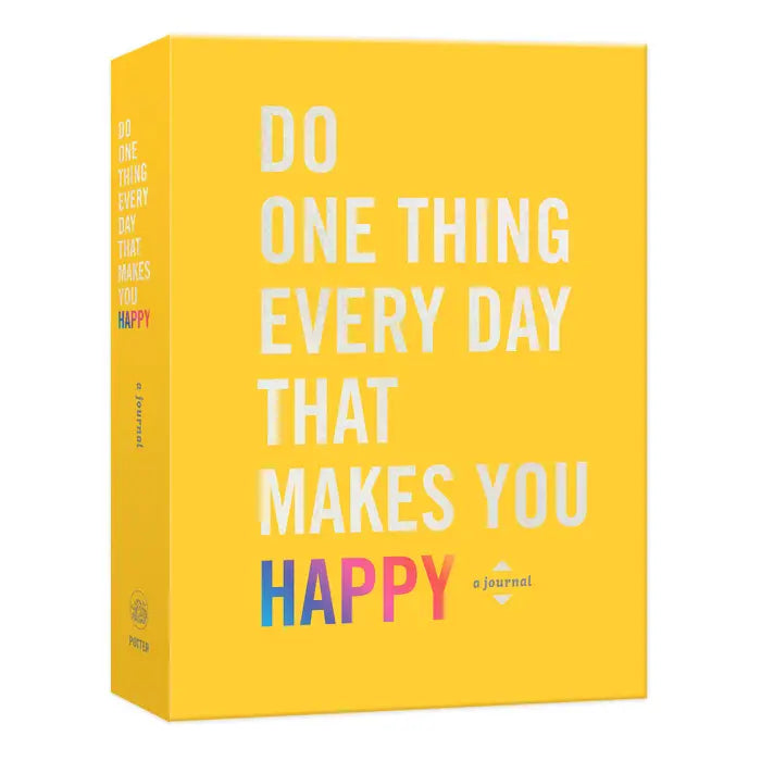 Do One Thing Every Day Happy Book