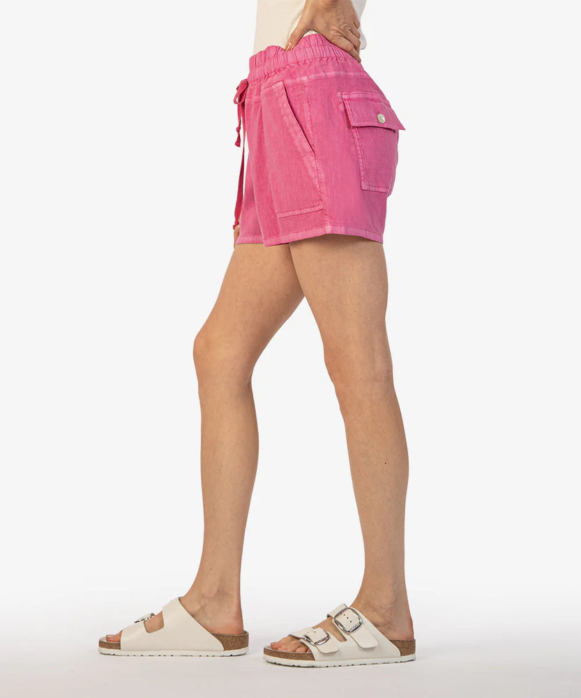 KUT from the Kloth Drawcord Linen Short - Eden Lifestyle