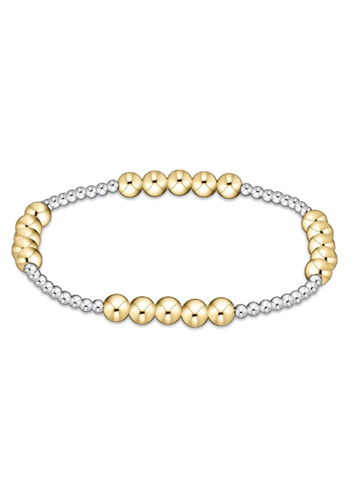 Enewton Classic Blissful 2.5mm Bead Bracelet - 5mm - Mixed Metal