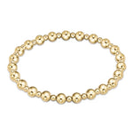 Enewton Classic Grateful Pattern 5mm Bead Bracelet - Gold