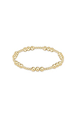 Enewton Classic Joy Pattern 5mm Bead Bracelet - Gold