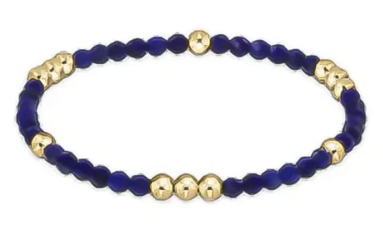 Enewton Worthy Pattern 3mm Bead Bracelet - Lapis