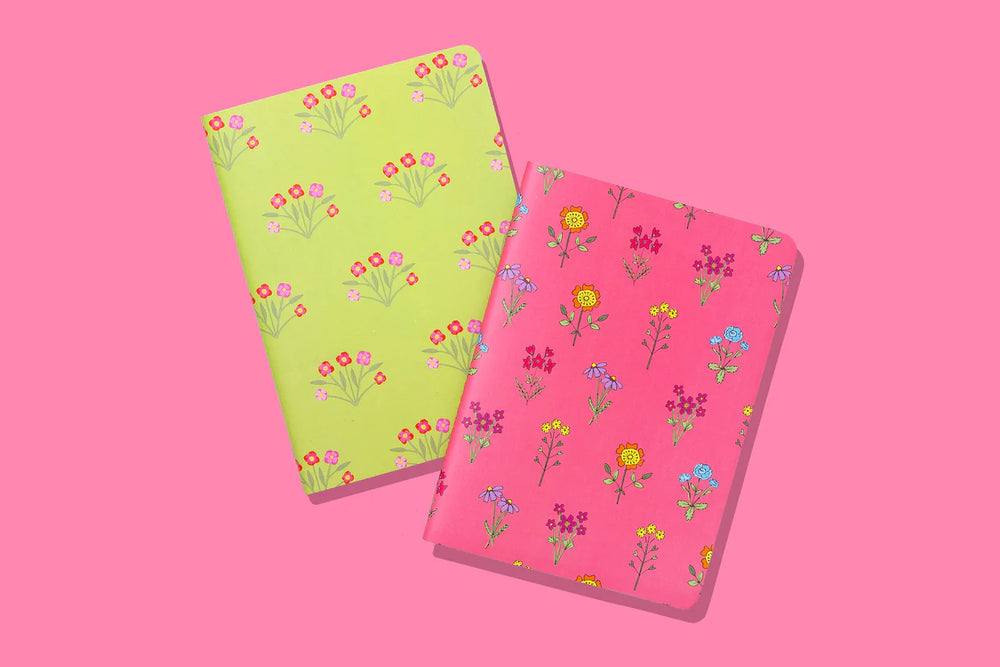 Floral Notebook Set