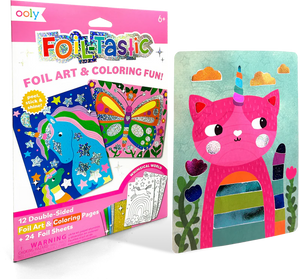 Foil-tastic Foil Art & Coloring Set - Whimsical World