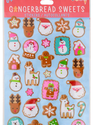 Gingerbread Sweets Stickers