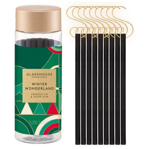 Glasshouse Fragrances - Winter Wonderland 10 Tree Scent Stems