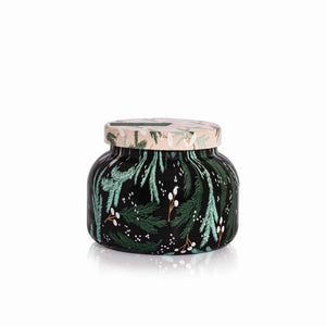 capri BLUE Holiday Pattern Play - Crystal Pine Signature Jar, 19 oz