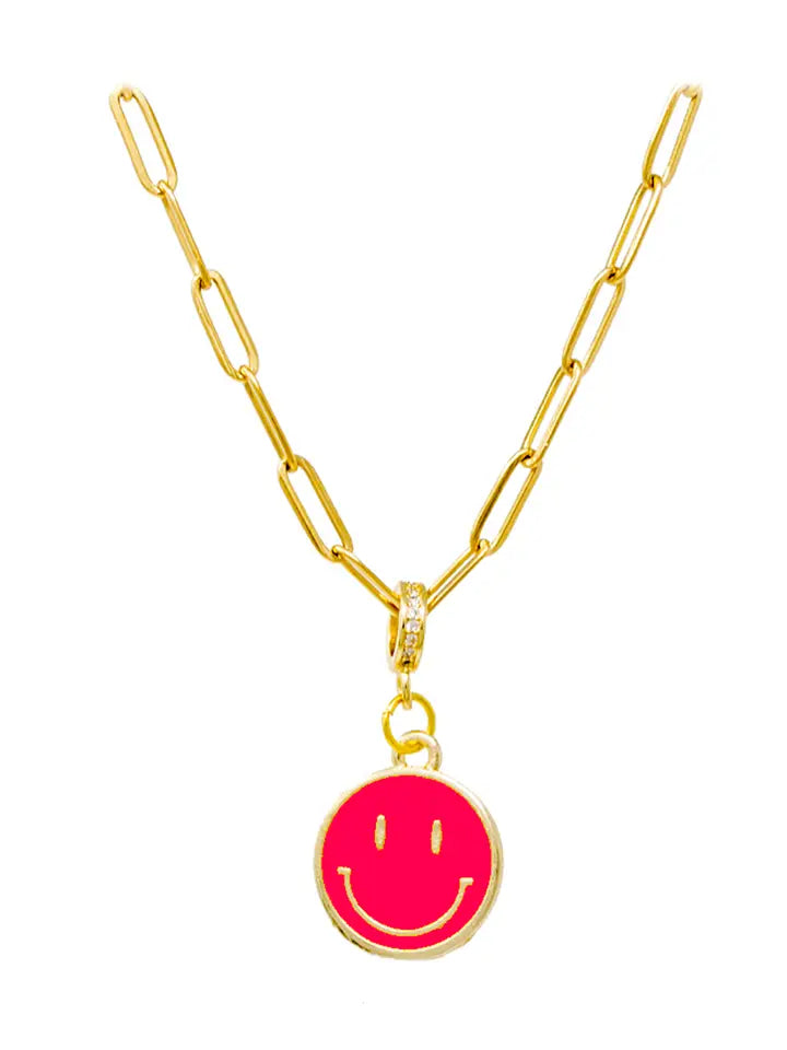 Happy Face Necklace