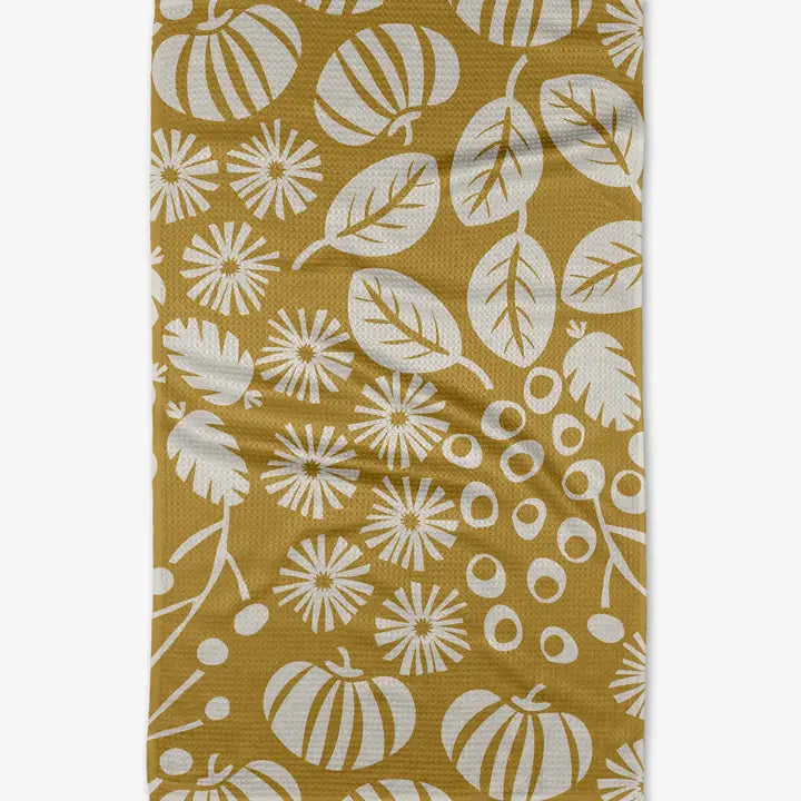 Harvest Toss Kitchen Tea Towel