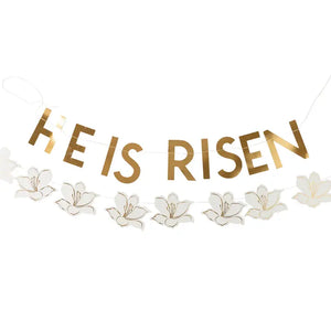 He Is Risen Banner Set