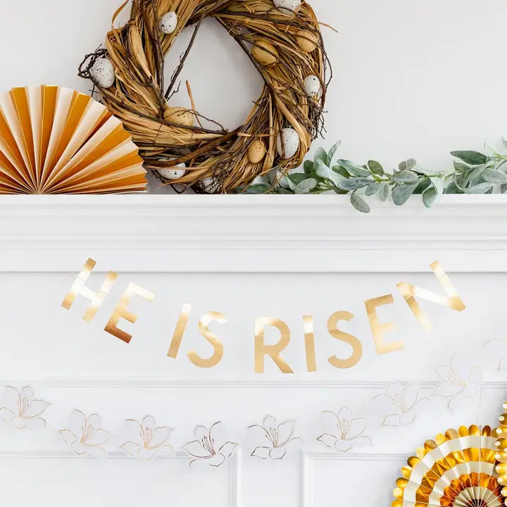 He Is Risen Banner Set