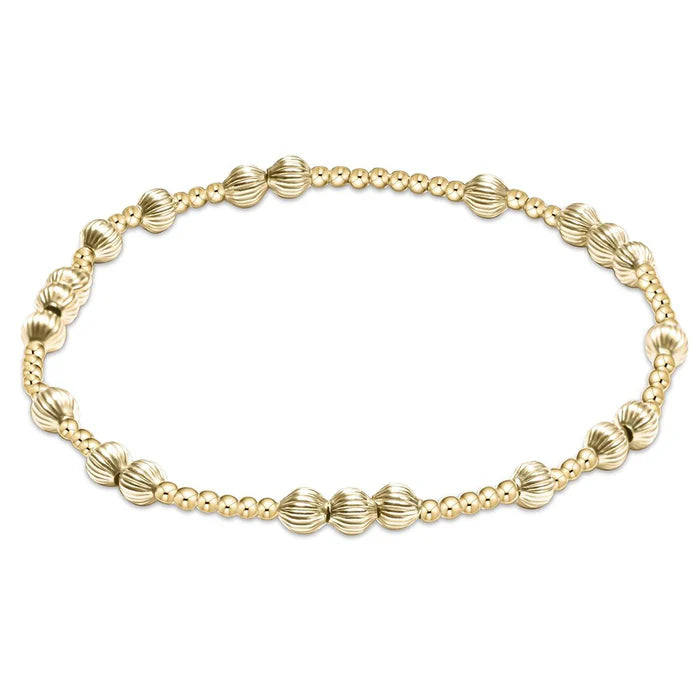 Enewton Hope Unwritten Dignity 5mm Bead Bracelet - Gold