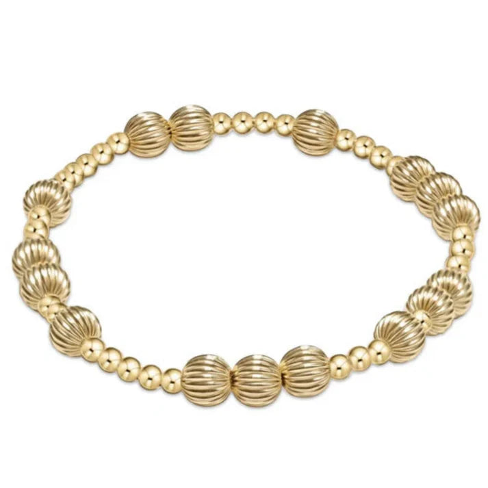 Enewton Hope Unwritten Dignity 6mm Bead Bracelet - Gold