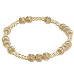 Enewton Hope Unwritten Dignity 6mm Bead Bracelet - Gold