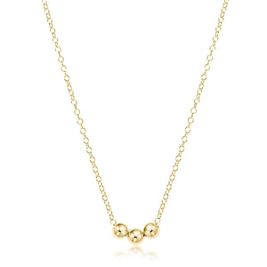 16" necklace gold - joy