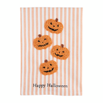 Mud Pie Jack-O-Lantern Bead Towel