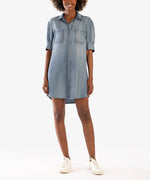 Sylvia Shirt Dress - Eden Lifestyle