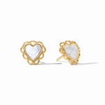 Lace Heart Stud