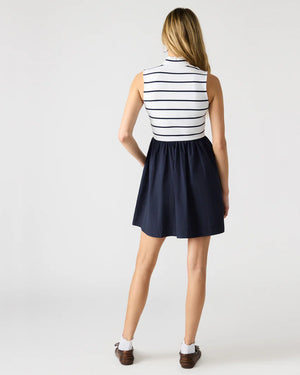 Lyon Dress Navy