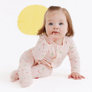 Magnetic Me by Magnificent Baby Rodeo Drive Pink Modal Magnetic Parent Favorite Footie