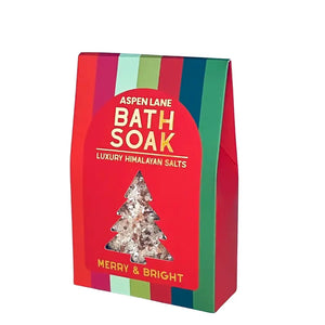 Merry and Bright Bath Soak Gift Stocking Stuffer