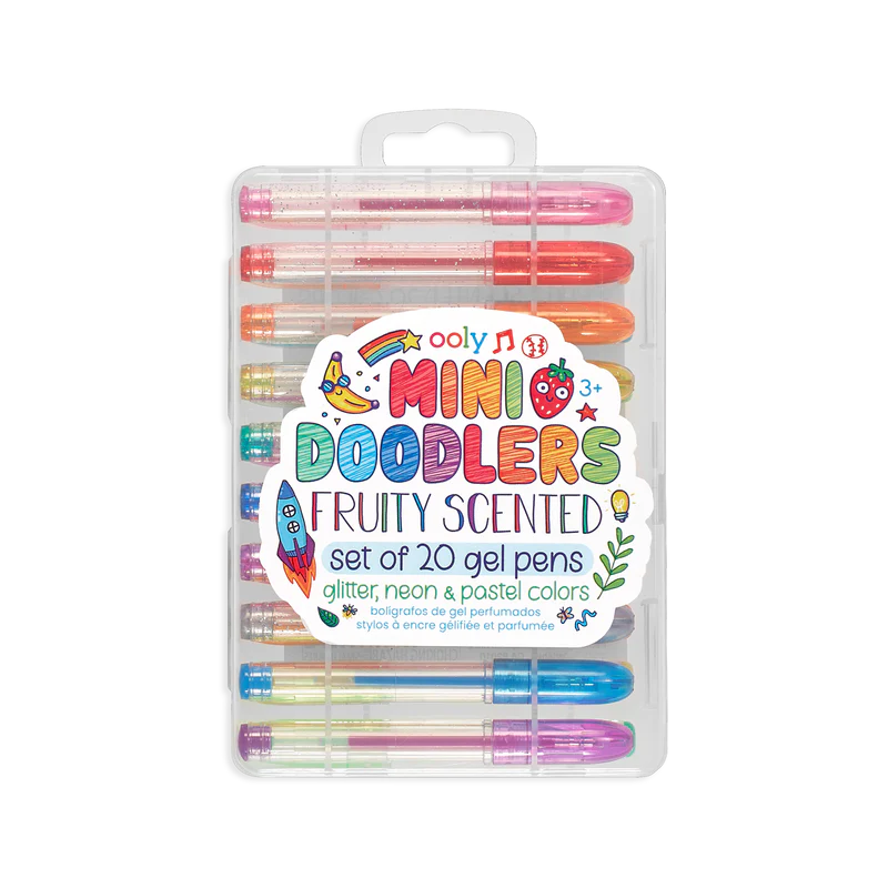 Mini Doodlers Scented Gel Pens - Set of 20