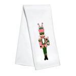 Nutcracker Champagne Holiday Christmas Kitchen Towel