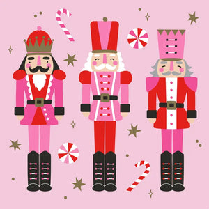 Nutcracker Holiday Cocktail Napkins - 20ct