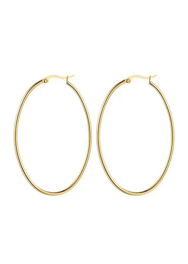 Oval Hoops