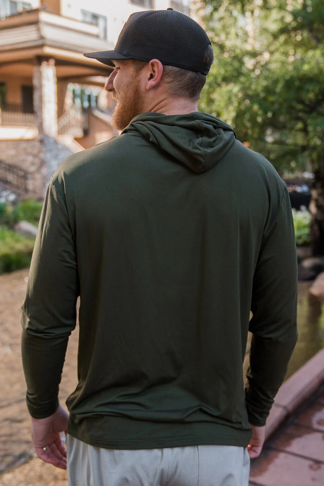 Performance Hoodie - Mallard Green