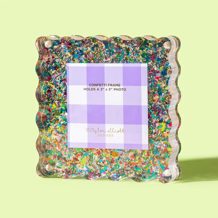 Picture Frame - Small - Colorful Confetti